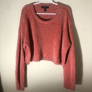 Forever 21 pink sweater
